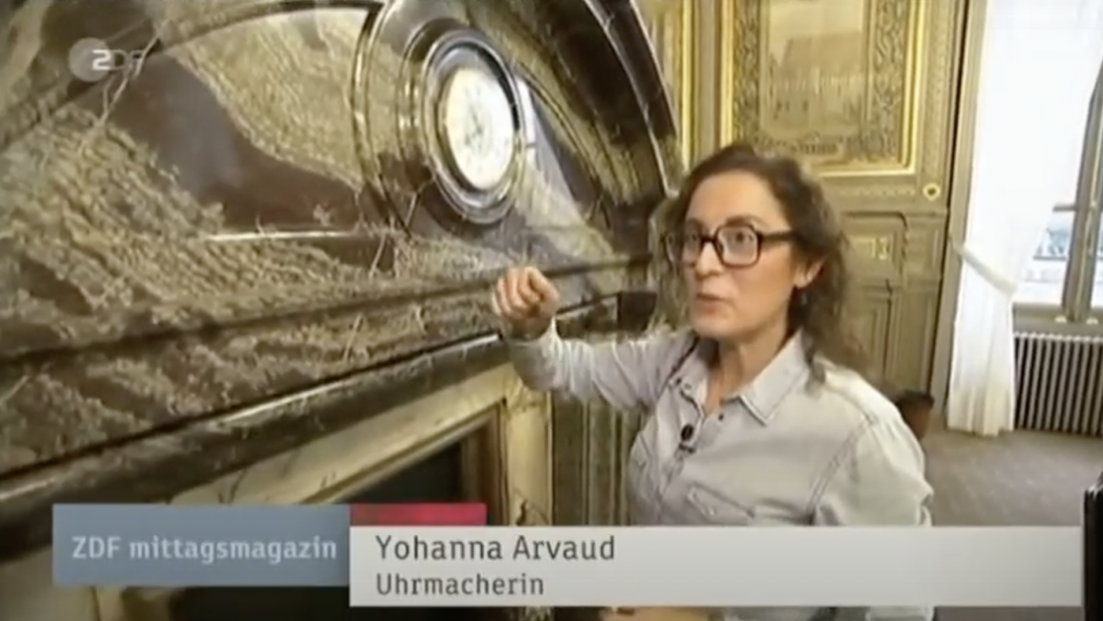 La Conservation Du Patrimoine (Dans Mittagsmagazin), Présentation De Yohanna Arvaud